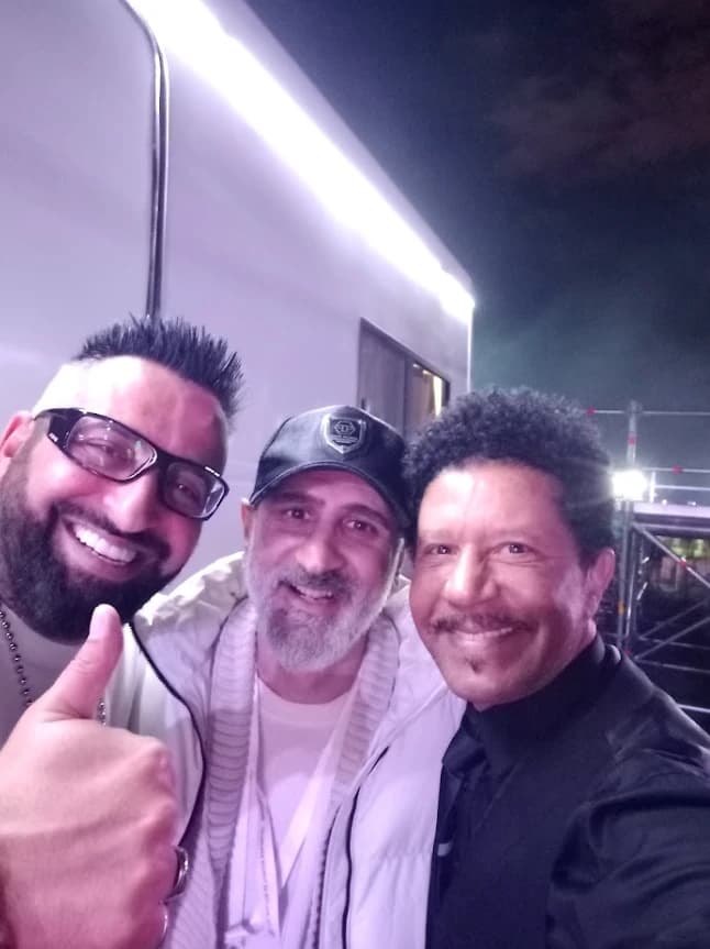 Bir konser gecesi kuliste
